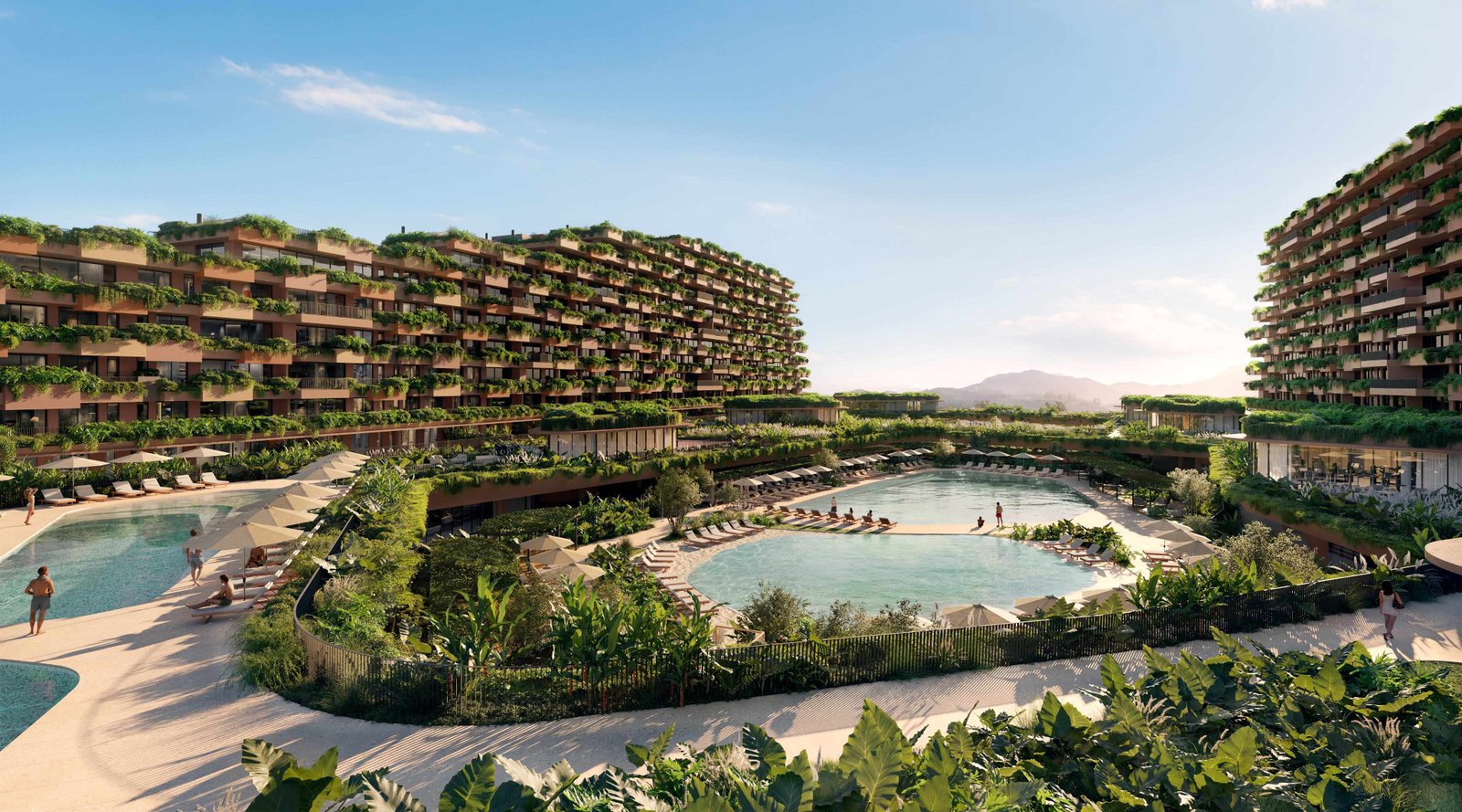 Terra All Resort e piscinas em lagoa